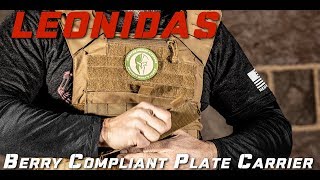 Product Overview Leonidas Body Armor Plate Carrier by Spartan Armor Systems [upl. by Naimaj]