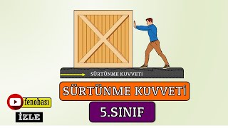 SÜRTÜNME KUVVETİ 5SINIF FEN BİLİMLERİ  2021 [upl. by Caralie701]