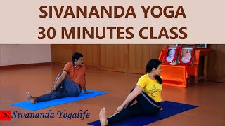 Sivananda Yoga 30 Minutes [upl. by Adikam]