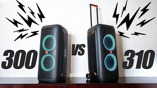 JBL Partybox 300 vs 310  Is Newer Better [upl. by Caton]