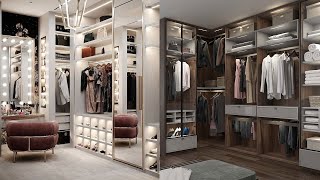 BEST 100 Modern Walkin Closet Design Ideas  Luxury Modern Interior Design [upl. by Marlane]