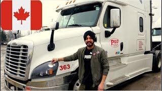 Canada Truck Driver Punjabi Toronto to Michigan [upl. by Atneuqal]