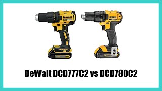 DeWalt DCD777C2 vs DCD780C2 [upl. by Lux]