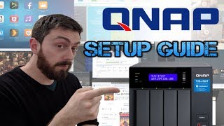 QNAP NAS Guide Part 1  Setup RAID Volumes IP and Shared Folders [upl. by Reisch839]