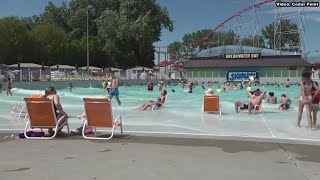 Cedar Point Shores Exploring the water park [upl. by Wakefield]