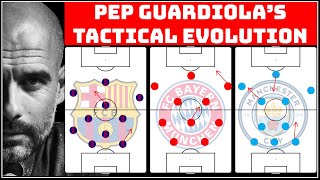 The Tactical Evolution Of Pep Guardiola  Pep Barca vs Bayern vs City  How Guardiola has changed [upl. by Corrinne349]