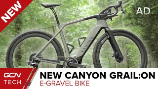 Raw Power The New Canyon GrailON EGravel Bike [upl. by Nitsa208]