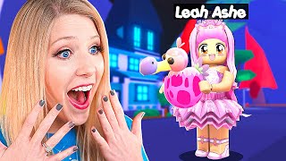 I Hatched a LEGENDARY FOSSIL Pet in Adopt Me ft Leah Ashe [upl. by Akinas]