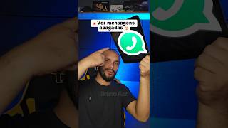 Como ver mensagens apagadas do WhatsApp [upl. by Aelsel]