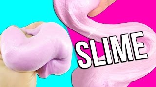 HAZ SLIME ESPONJOSO SIN BORAX  DIY FLUFFY SLIME  Tutoriales Belen [upl. by Harelda]