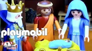 Playmobil Christmas Nativity and 3 Wisemen [upl. by Elsi]