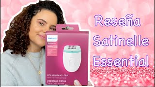 RESEÑA Depiladora Philips Satinelle Essential BRE224  SaMi Beauty [upl. by Polinski415]