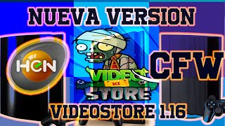 Necesitas instalar esta tienda en PS3 con CFW o Hen Ya  Videostore se actualiza a la versión 116 [upl. by Dionisio176]