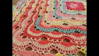 The Virus Blanket Crochet Tutorial Part 1 [upl. by Haimorej311]