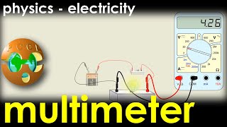 MULTIMETER  Voltmeter  Ammeter  Ohmmeter  PCCL Physics  Electricity [upl. by Delos861]