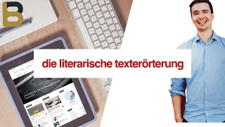 Deutschabitur Literarische Erörterung [upl. by Lowry]