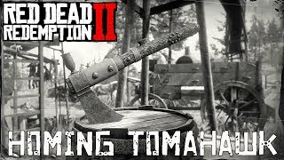 Red Dead Redemption 2  Homing Tomahawk [upl. by Zippel234]