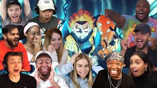 THUNDER CLAP Demon Slayer Kimetsu No Yaiba 17 BEST REACTION COMPILATION [upl. by Schmidt]