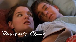 Joey And Pacey Are Forced To Share A Bed  Dawsons Creek [upl. by Arbmik793]