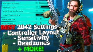 BEST Controller Settings for Battlefield 2042 Battlefield 2042 Season 4 [upl. by Kruter680]