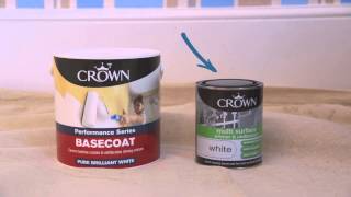 How to Paint over Wallpaper  Crown Paint [upl. by Ael]