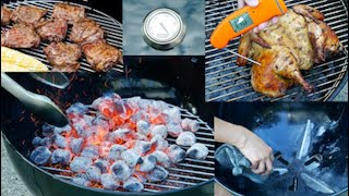 How to Use a Weber Kettle Grill Complete Guide [upl. by Analat401]