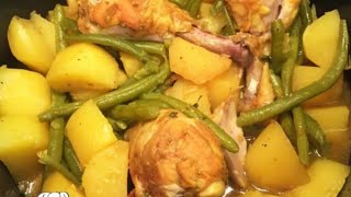 TAGINE POULET ET LEGUMES EXPRESS EN COCOTTE MINUTE [upl. by Haiel]