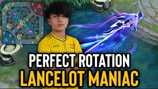 LANCELOT PERFECT ROTATION WITH MANIAC  Kairi Gameplay [upl. by Farl]