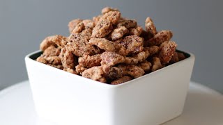 How to Make Candied Pecans  Easy Candied Pecans Recipe [upl. by Drawde25]