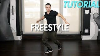 How to Freestyle Dance Hip Hop Dance Moves Tutorial  Mihran Kirakosian [upl. by Ailam]