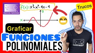 ✅FUNCIONES POLINOMIALES  𝙏𝙧𝙪𝙘𝙤𝙨 𝙥𝙖𝙧𝙖 𝙂𝙧𝙖𝙛𝙞𝙘𝙖𝙧 💯 PRECÁLCULO [upl. by Jennings]