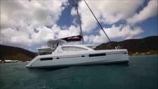 Yachting World Magazine  Catamaran Sailing Techniques FULL  Leopard 48 Moorings 4800 [upl. by Goldshlag]