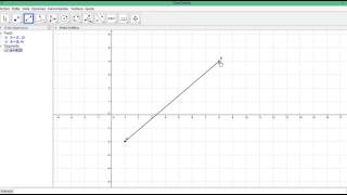 Distancia entre dos puntos con Geogebra [upl. by Sayce132]