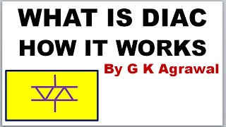 DIAC What is Diac how it works [upl. by Alanah]