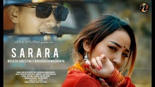 quotSararaquot Brijesh Shrestha x Barsha Karmacharya Official Video [upl. by Repip]