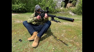 Sabatti ST18 tacticalprecision rifle review in 308 Winchester [upl. by Amaerd]