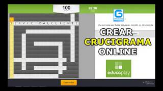 Crear crucigrama online para imprimir Create Online Crossword [upl. by Asiral889]