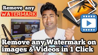 The Best Watermark Remover  How to Delete Unwanted Objects from Images and Videos Directly [upl. by Horbal202]