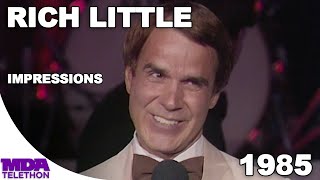 Rich Little  Impressions  1985  MDA Telethon [upl. by Sucramej]