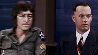 Forrest Gump and John Lennon  The Dick Cavett Show [upl. by Inaj542]