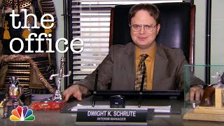 Dwight K Schrute Acting Manager  The Office [upl. by Ymma646]