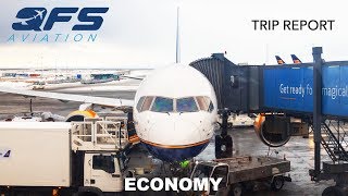 TRIP REPORT  Icelandair  757 300  New York JFK to Reykjavík KEF  Economy [upl. by Pace]