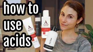 How to use acids for your skin type Dr Dray [upl. by Grochow359]