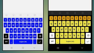 Samsung Galaxy  How To Change Color Of Keyboard [upl. by Woods240]