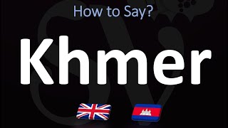 How to Pronounce Khmer CORRECTLY [upl. by Suivatram]