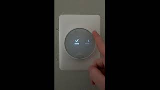 Setting Your Nest Thermostat to Manual [upl. by Campagna]