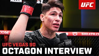 Ignacio Bahamondes Octagon Interview  UFC Vegas 90 [upl. by Mozza]