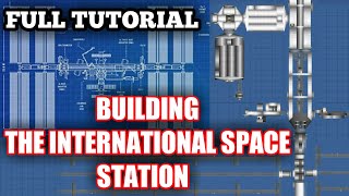 Spaceflight Simulator How To Build Space Station  International Space Station SFS Tutorial [upl. by Leonardi]