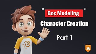 Modeling Character For Animation in Blender 3D Complete Process Part 1 [upl. by Ryle]