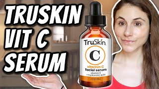 TruSkin Naturals VITAMIN C SERUM  Dr Dray [upl. by Ssirk]